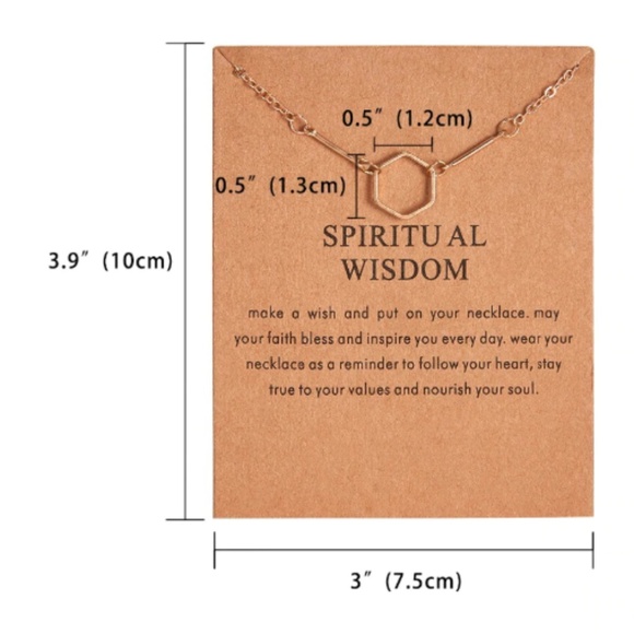 Spiritual Wisdom Boho Layering Gold Charm Necklace - Picture 3 of 8